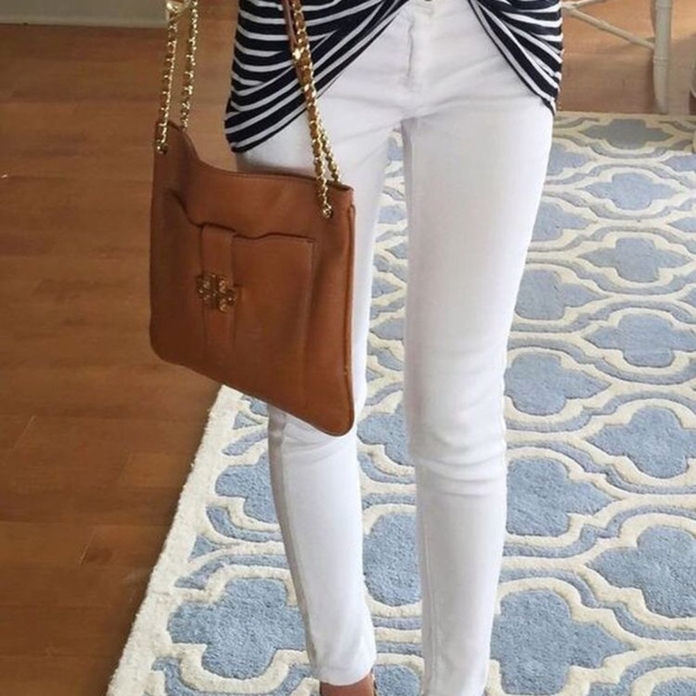 White jeggings